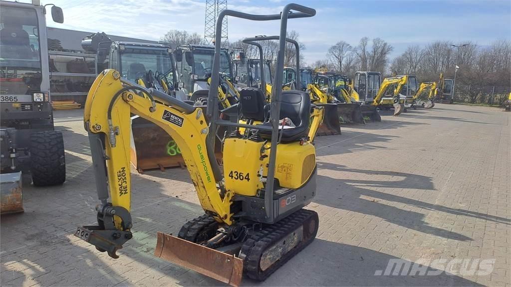 Wacker Neuson 803 Lánctalpas kotrók