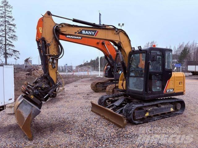 Sany SY75C Közepes (midi) kotrók 7 t - 12 t