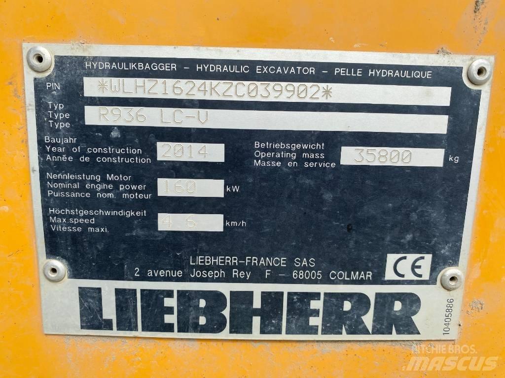 Liebherr R 936 LC Lánctalpas kotrók