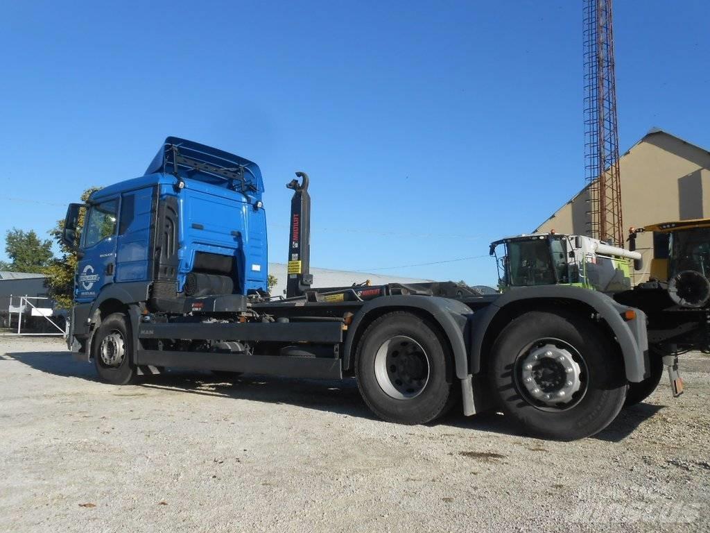 MAN TGS 26.430 Hidraulikus konténerszállító
