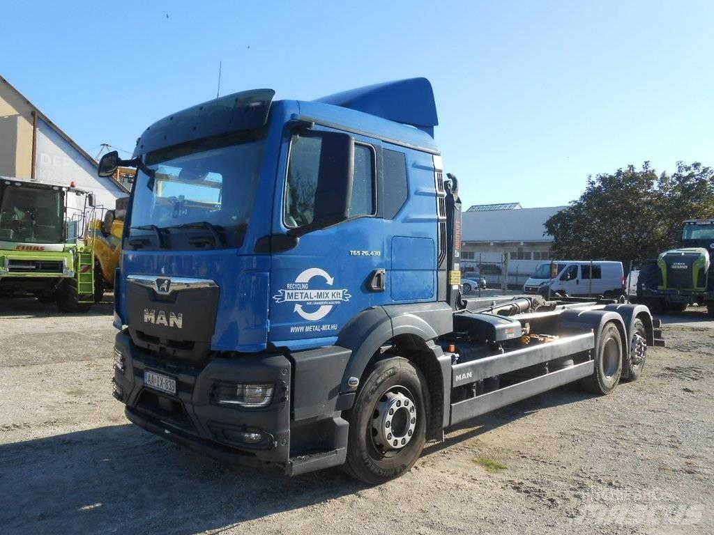 MAN TGS 26.430 Hidraulikus konténerszállító