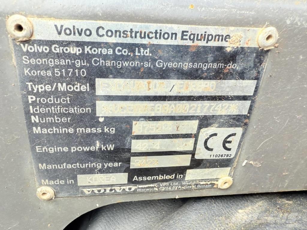 Volvo ECR 88 D PRO Közepes (midi) kotrók 7 t - 12 t
