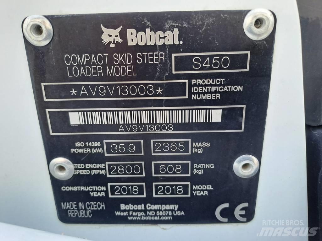 Bobcat S 450 Kompaktrakodók