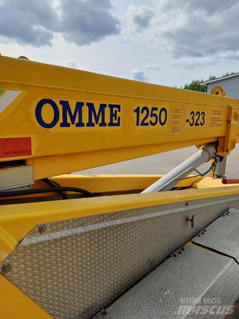 Omme 1250 Pótkocsira szerelt emelők és állványok