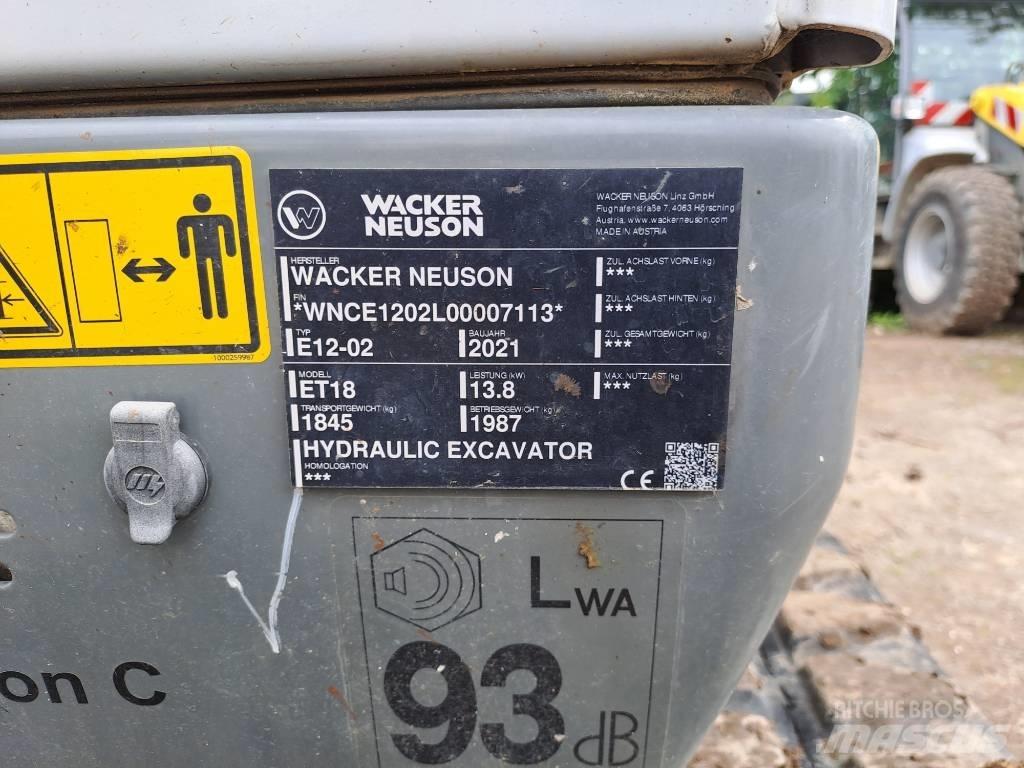 Wacker Neuson ET18 Lánctalpas kotrók