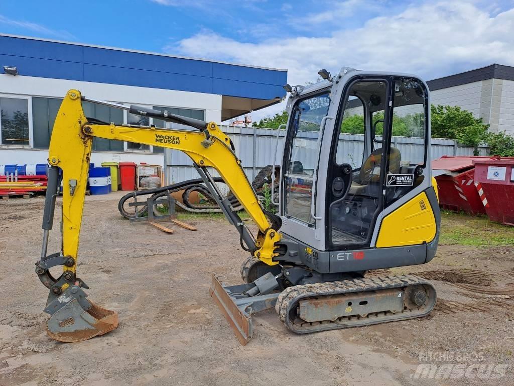 Wacker Neuson ET18 Lánctalpas kotrók