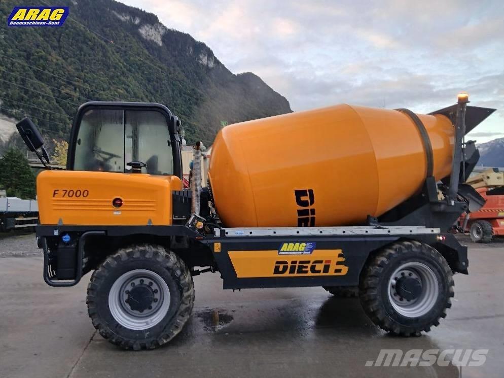 Dieci F7000 Beton keverők