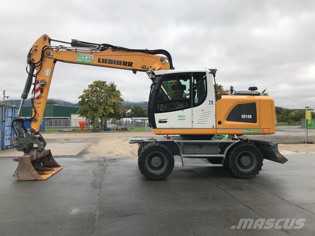 Liebherr A 918 Gumikerekes kotrók