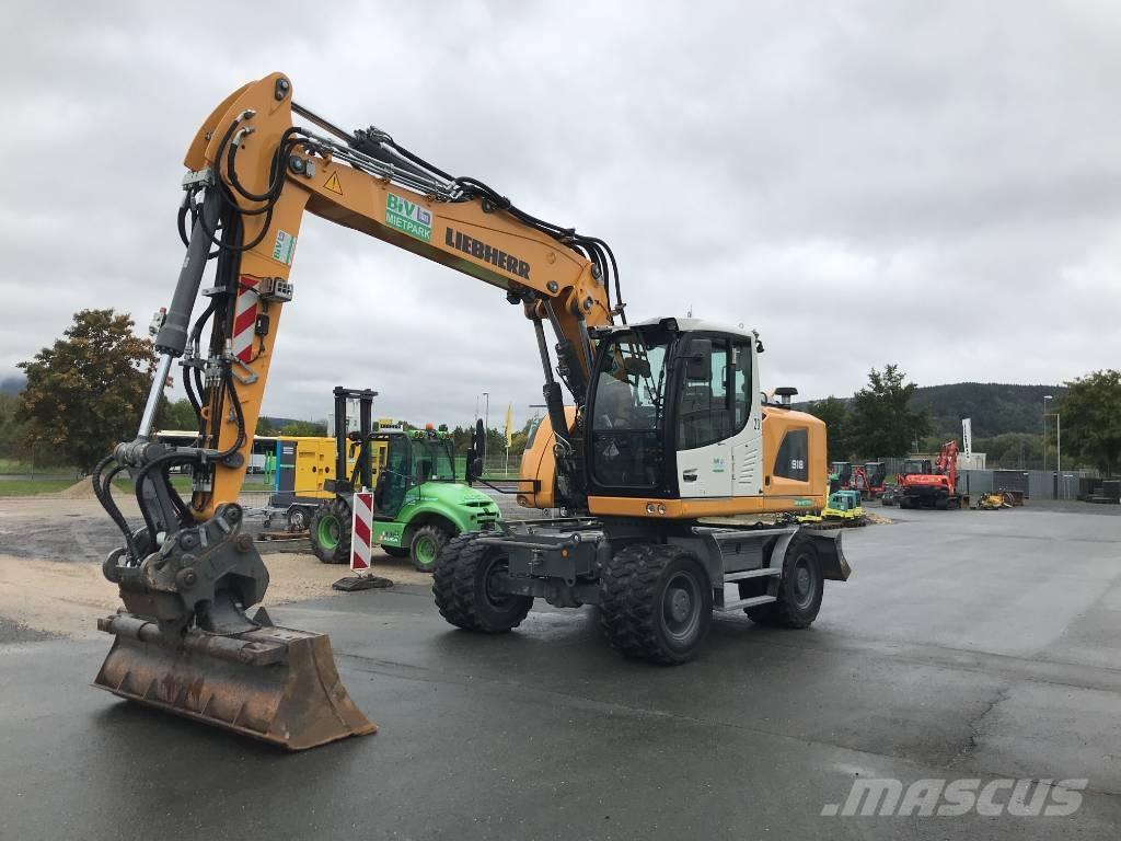 Liebherr A 918 Gumikerekes kotrók