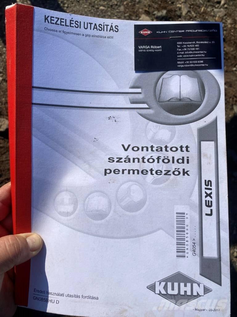 Kuhn Lexis 3000 Vontatott trágyaszórók