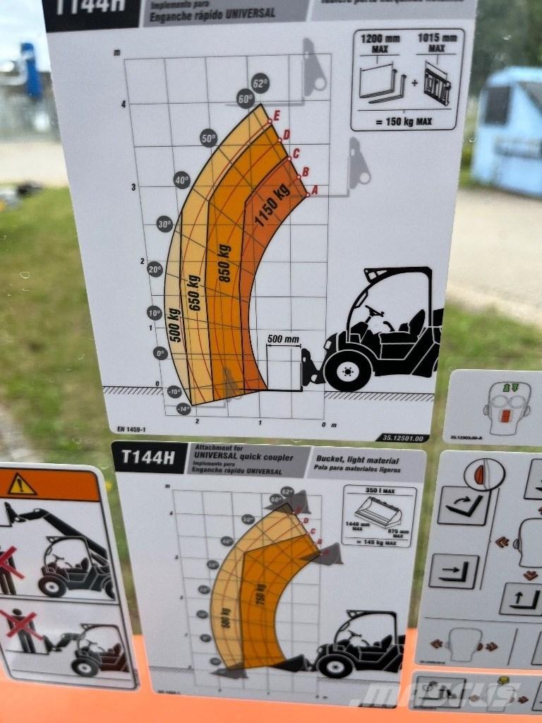 Ausa T 144 H Teleszkópos rakodók