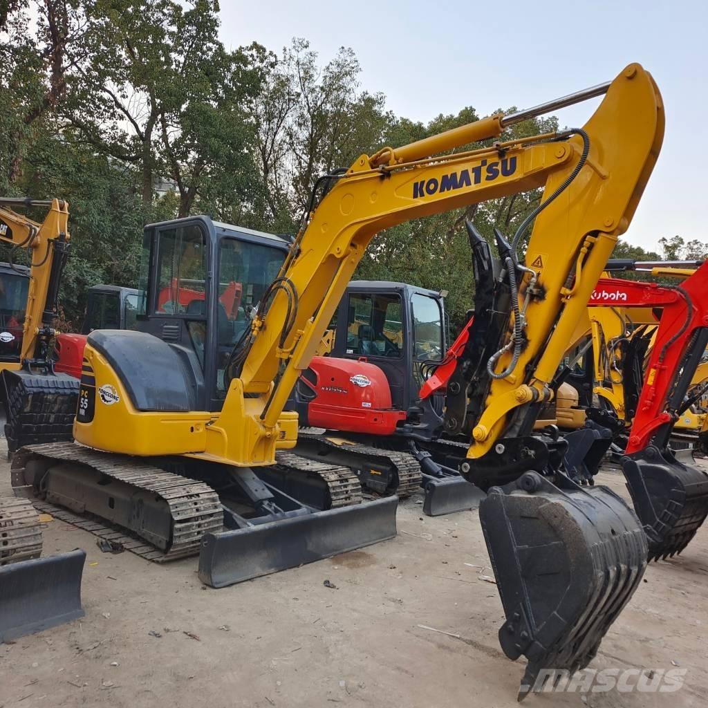 Komatsu PC 55 MR Mini kotrók < 7t