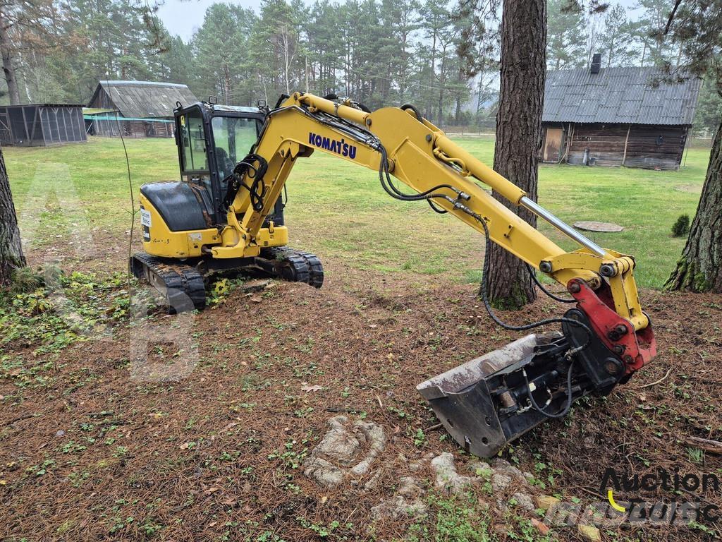 Komatsu PC55MR-5E0 Mini kotrók < 7t