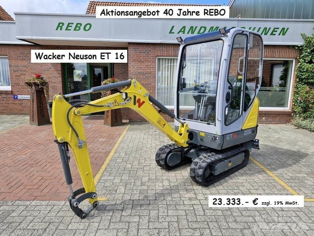 Wacker ET 16 Mini kotrók < 7t