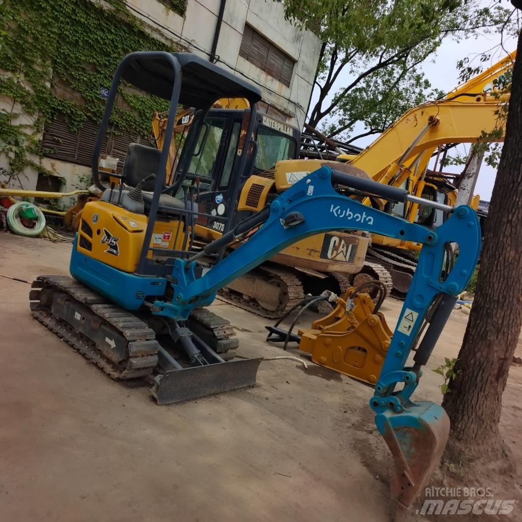Kubota U 15 Mini kotrók < 7t
