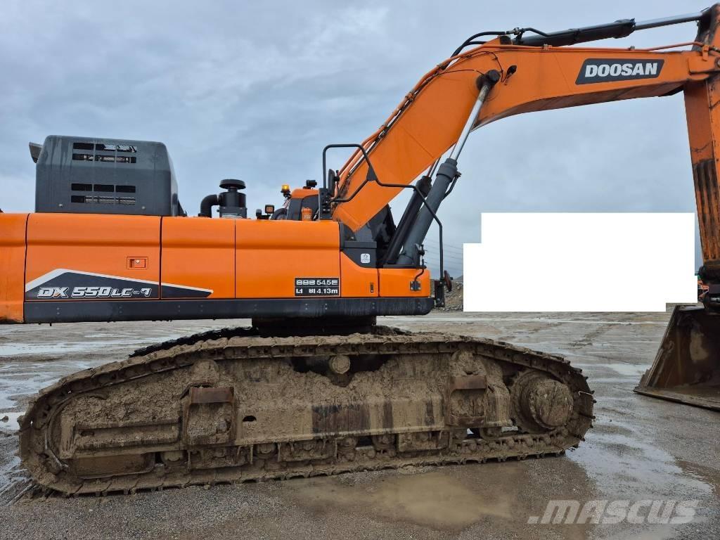 Doosan DX550LC-7 Lánctalpas kotrók