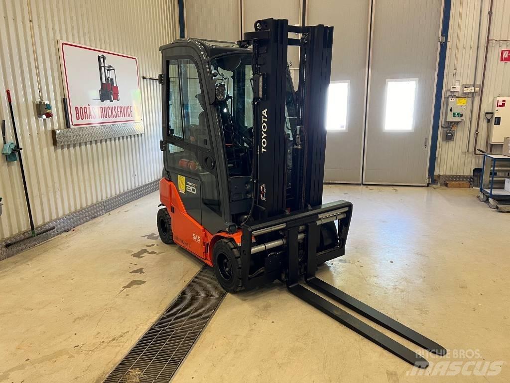 Toyota 8 FBMK 20 T Elektromos targoncák