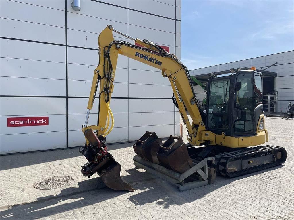 Komatsu PC55MR-5 Gumikerekes kotrók