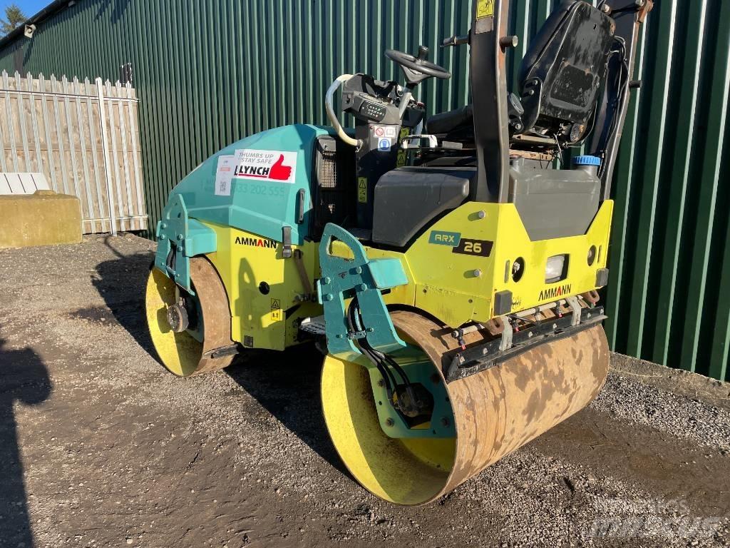 Ammann ARX 26 Ikerdobos hengerek
