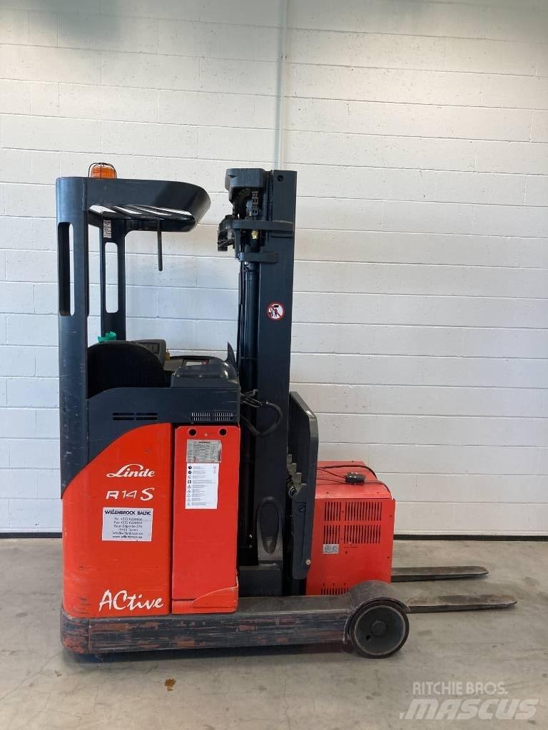 Linde R14S/115 Tolóoszlopos targonca