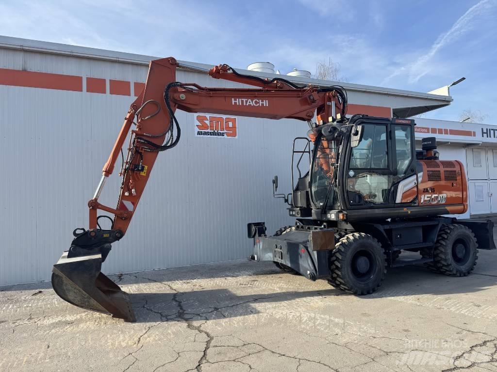 Hitachi ZX 150 W-7 Gumikerekes kotrók