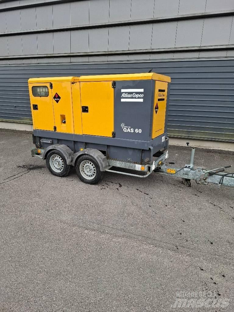 Atlas Copco QAS 60 Dízel áramfejlesztők