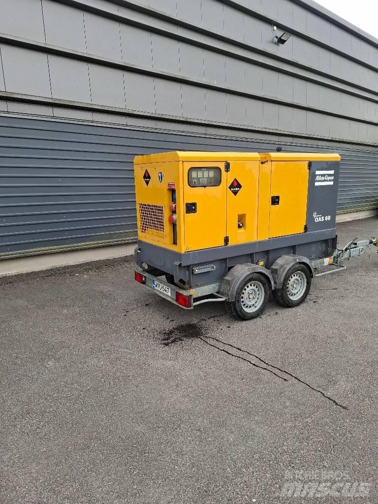 Atlas Copco QAS 60 Dízel áramfejlesztők