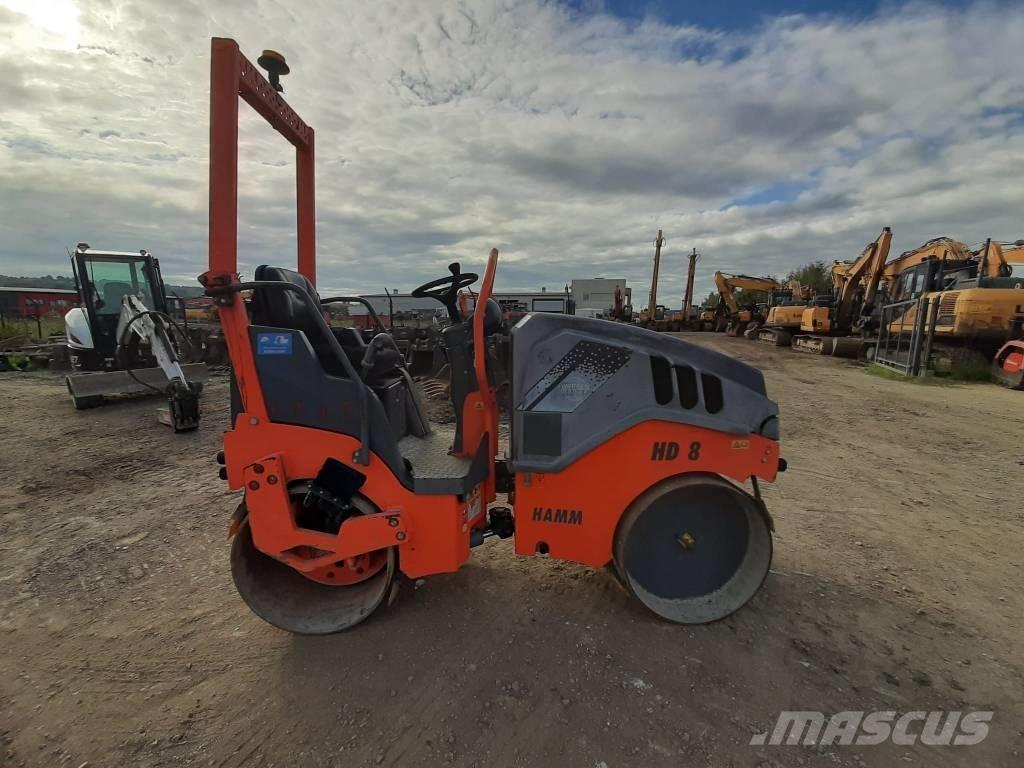 Hamm HD 8 VV Ikerdobos hengerek