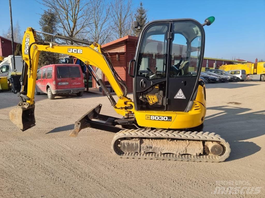 JCB 8030 ZTS Mini kotrók < 7t
