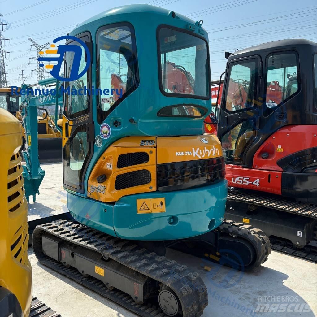 Kubota U 25 Mini kotrók < 7t