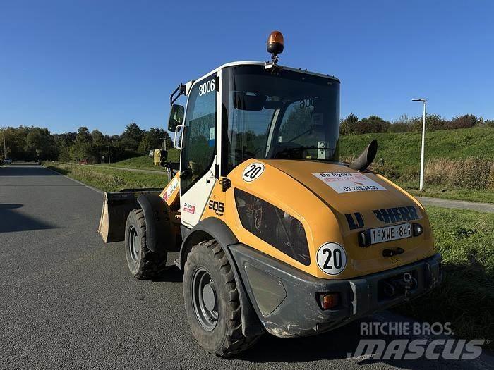 Liebherr L506C Gumikerekes homlokrakodók