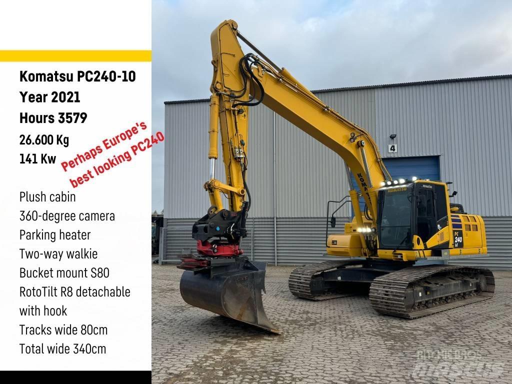 Komatsu PC 240 LC-10 Lánctalpas kotrók