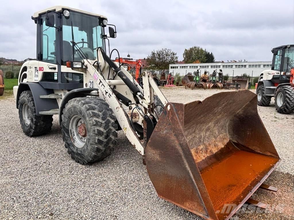 Terex TL 80 Gumikerekes homlokrakodók
