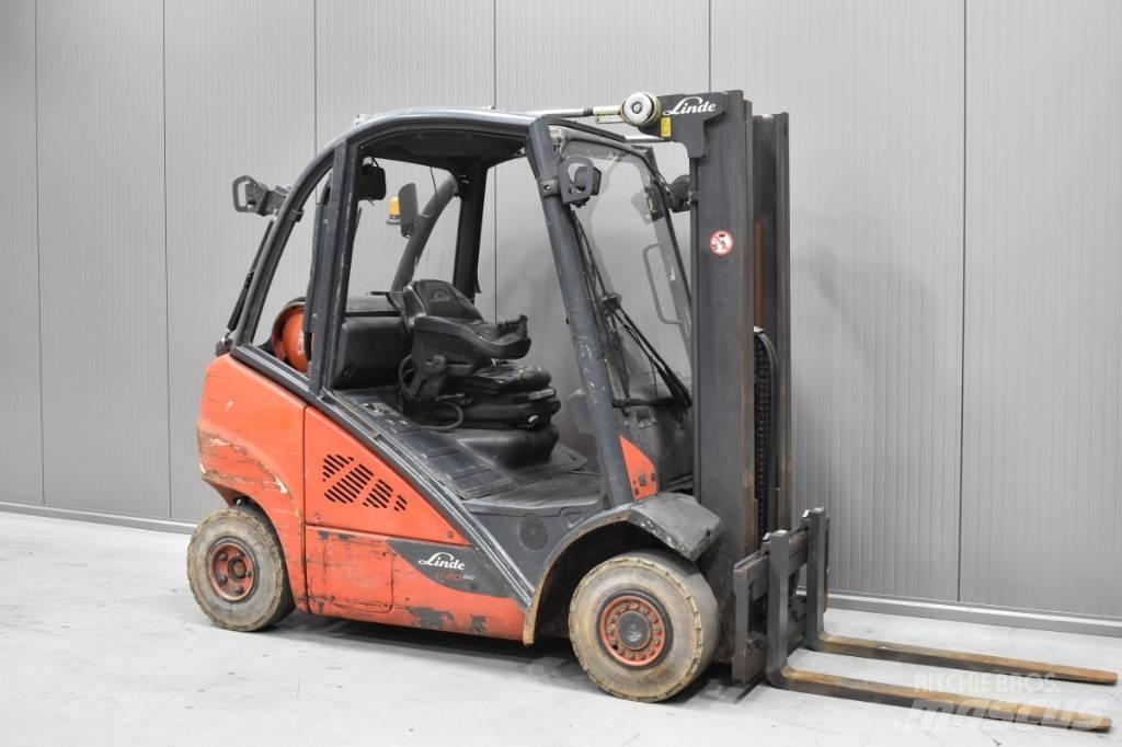 Linde H 20 T/600 - 02 Gázüzemű targoncák