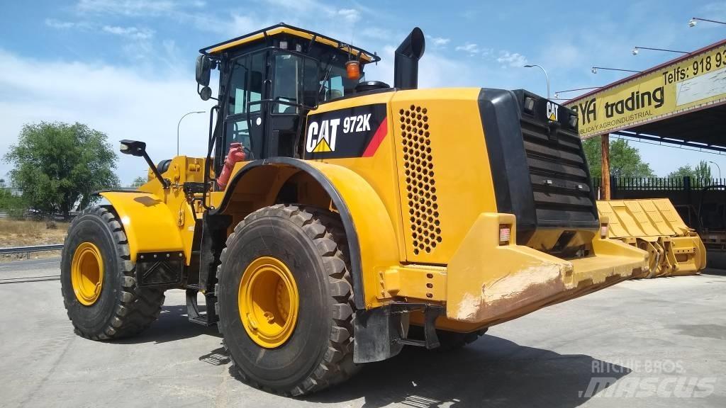 CAT 972 K Gumikerekes homlokrakodók