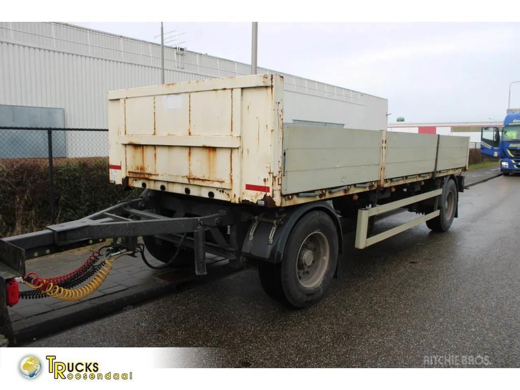 Lecitrailer + 2 AXEL Platós / Ponyvás pótkocsik