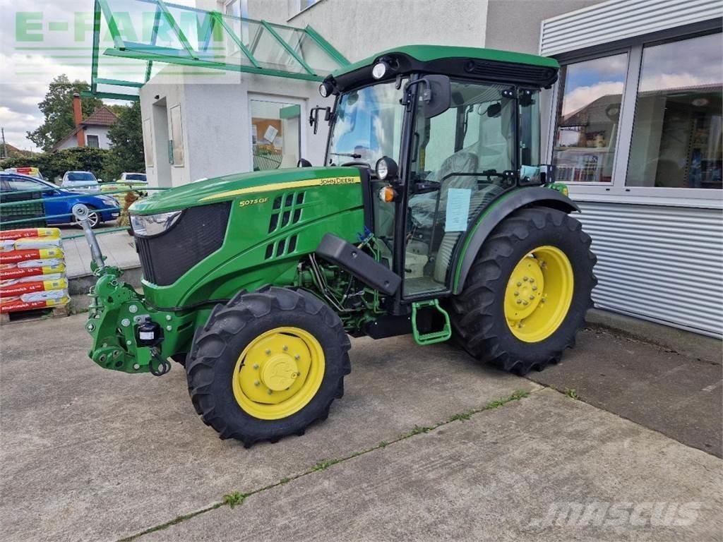 John Deere 5075 GF Traktorok