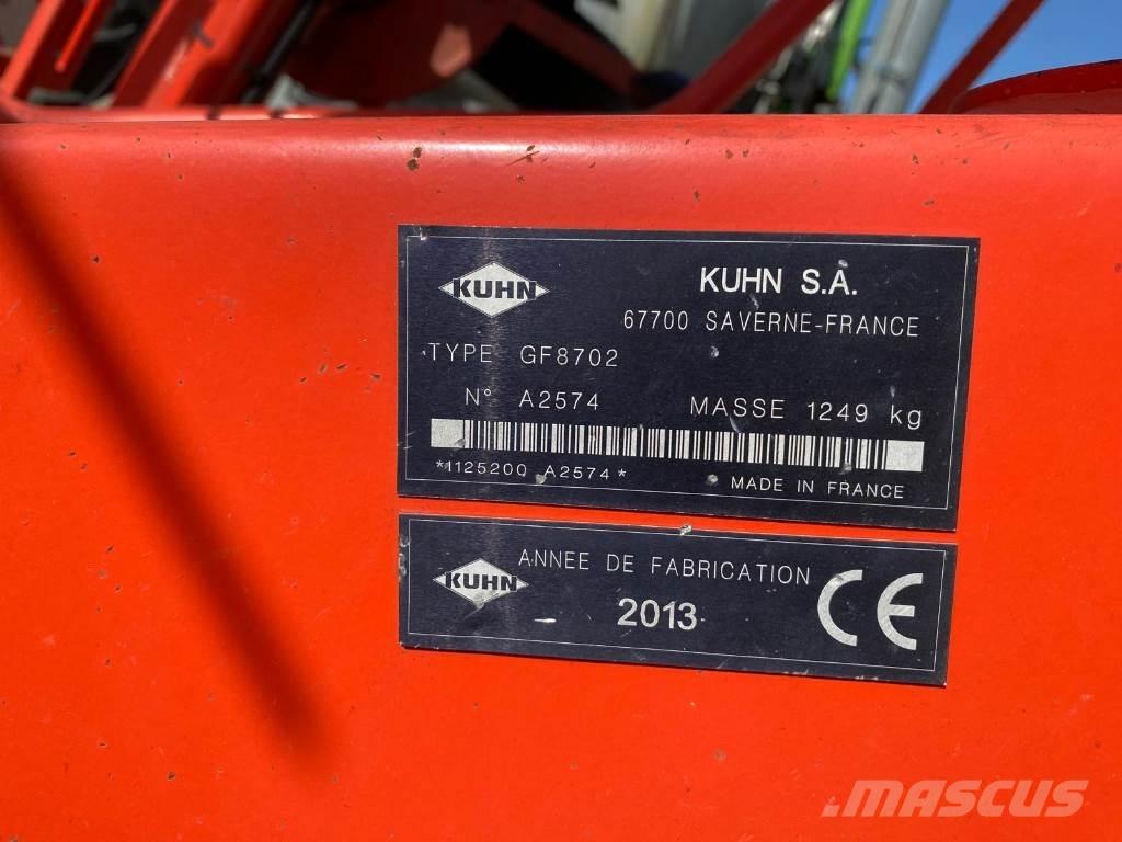 Kuhn GF8702 Rendkészítő