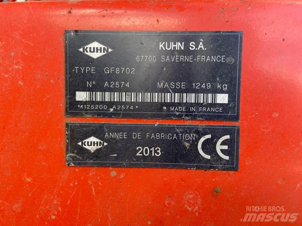 Kuhn GF8702 Rendkészítő
