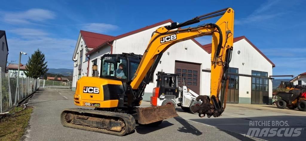 JCB 86C-1 Közepes (midi) kotrók 7 t - 12 t