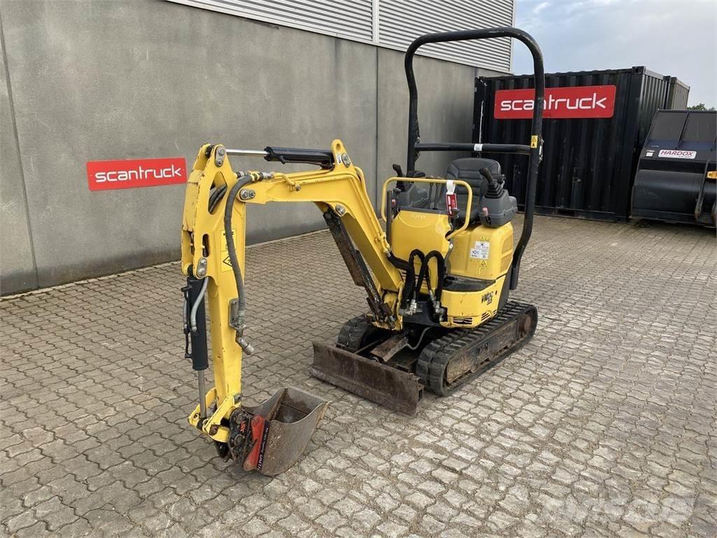 Yanmar VIO12 Gumikerekes kotrók