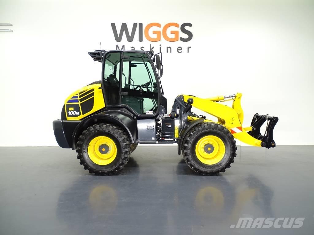 Komatsu WA 100 M-8 Gumikerekes homlokrakodók