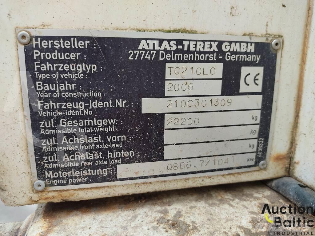 Terex TC210LC Lánctalpas kotrók