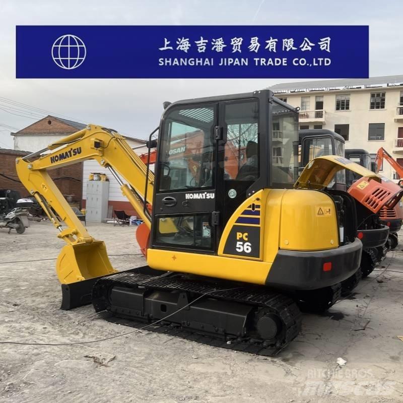 Komatsu PC 56 Lánctalpas kotrók