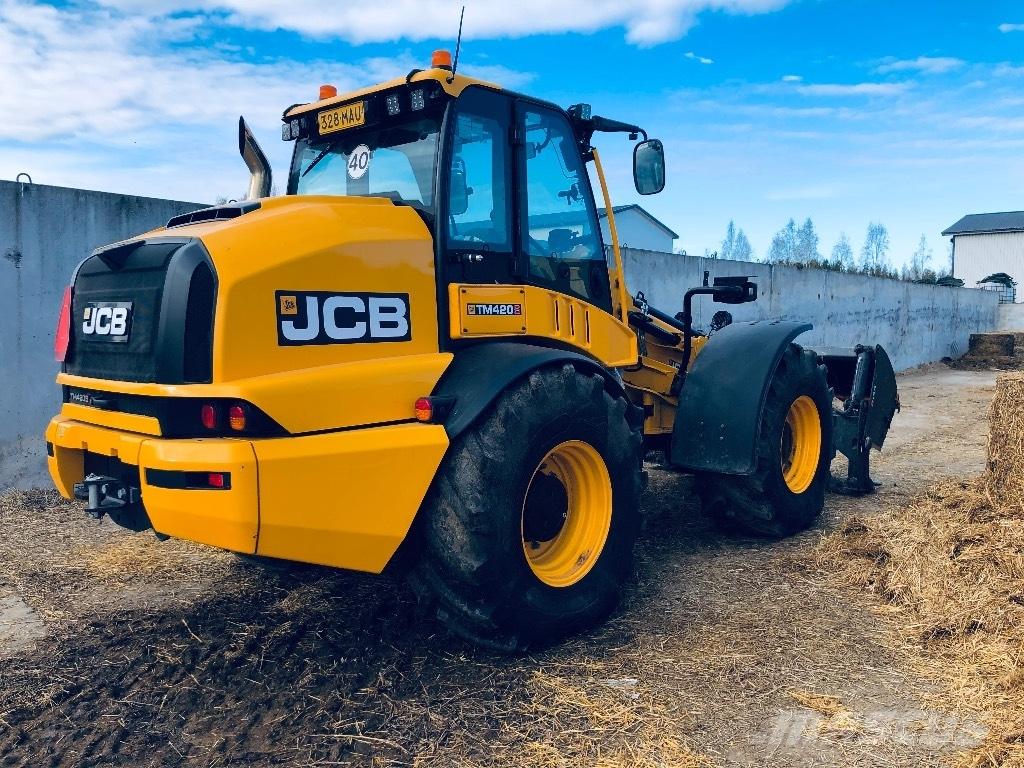 JCB TM 420 S Teleszkópos mezőgazdasági rakodók