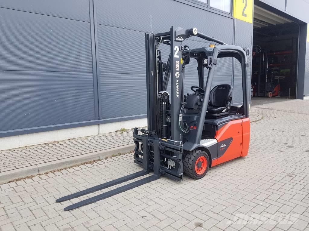 Linde E16C Elektromos targoncák