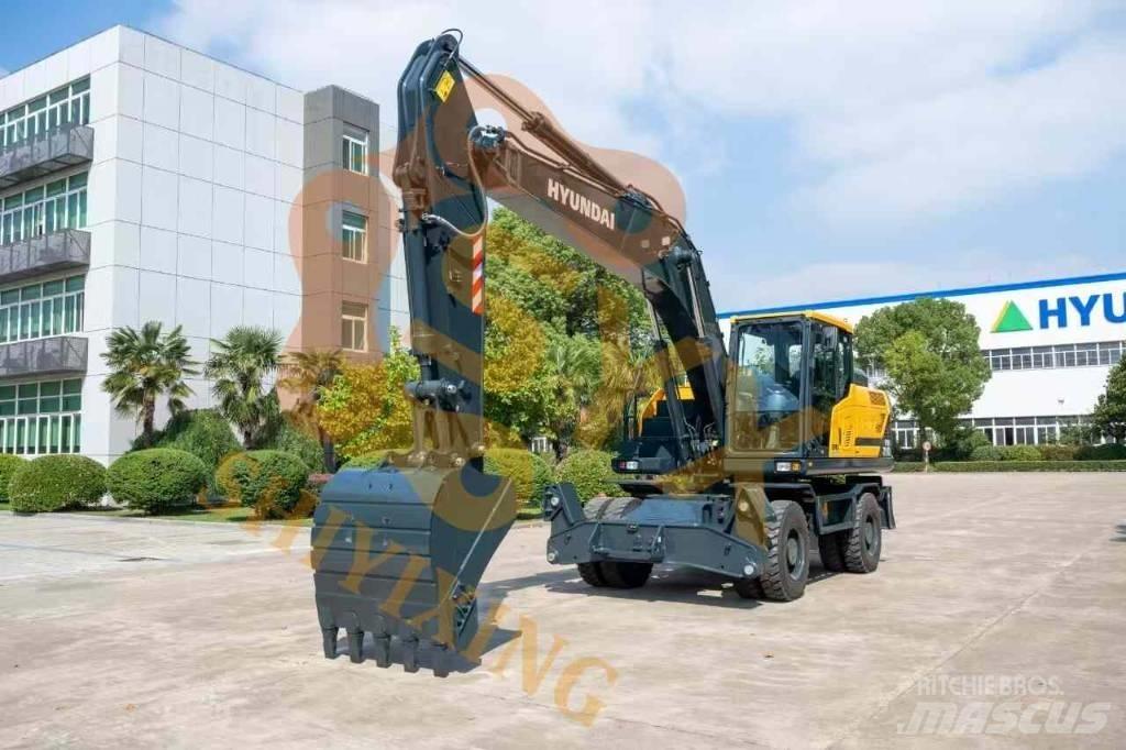 Hyundai HW210 Gumikerekes kotrók