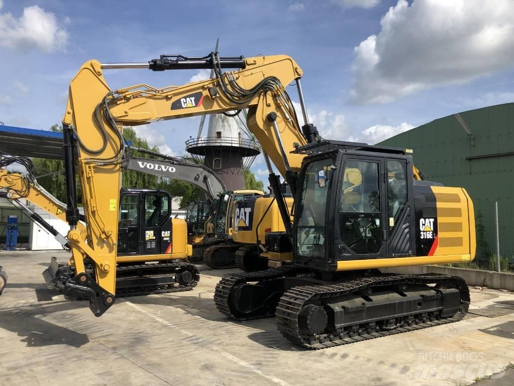 CAT 316 EL EPA Lánctalpas kotrók