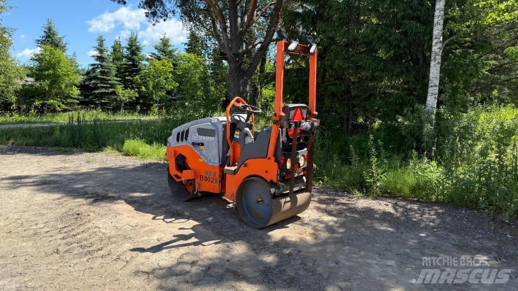 Hamm HD 8 VV Ikerdobos hengerek