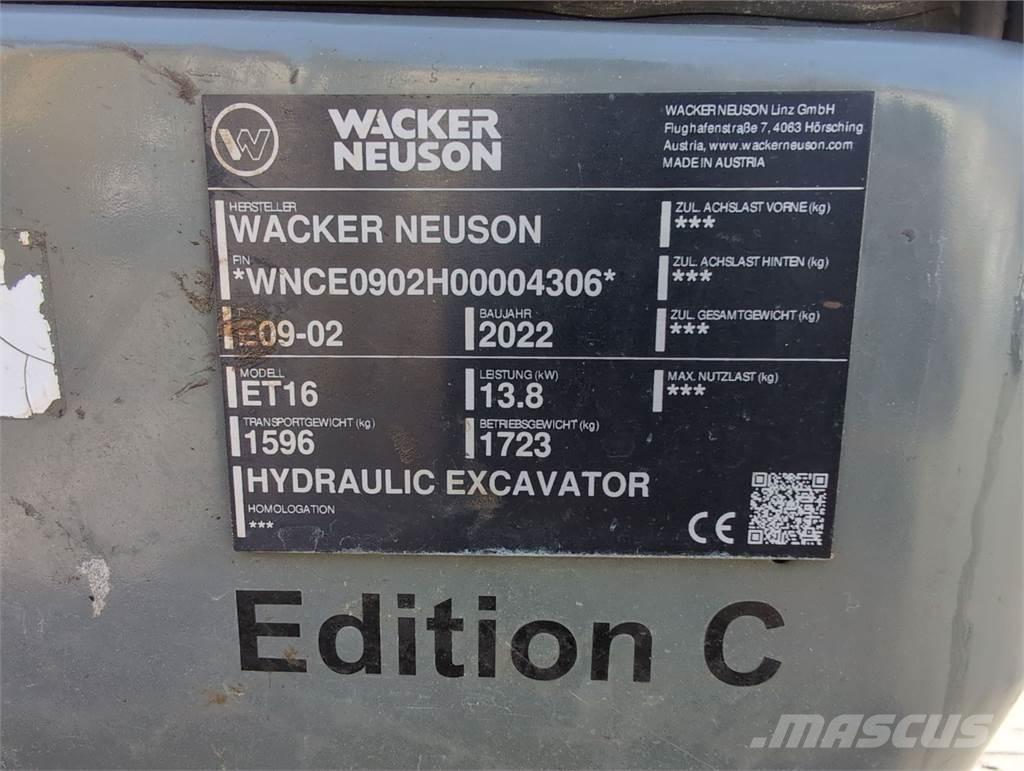 Wacker Neuson ET16 Lánctalpas kotrók